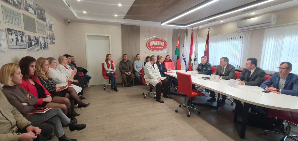 Республика Беларусь: проекты будущего.На "Красном пищевике" прошел Единый день информирования