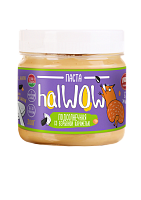 Sunflower butter spread with a popping caramel