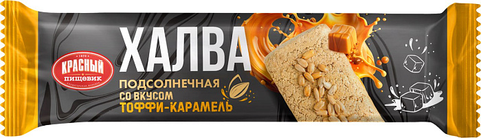 Халва подсолнечная со вкусом «Тоффи-карамель»